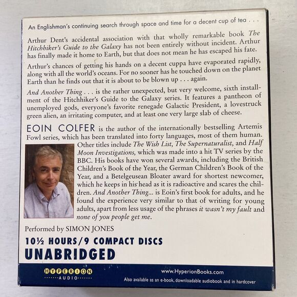 And Another Thing by Eoin Colfer 2009 Books on CD Unabridged Edition - Picture 2 of 5